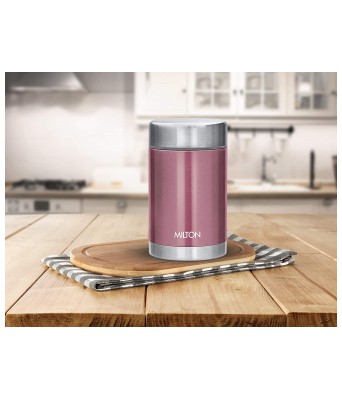 milton thermosteel soup flask 350ml silver